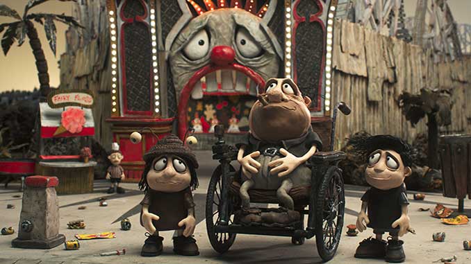 Gilbert Grace and Percy at LunaPark in Memoir of a Snail