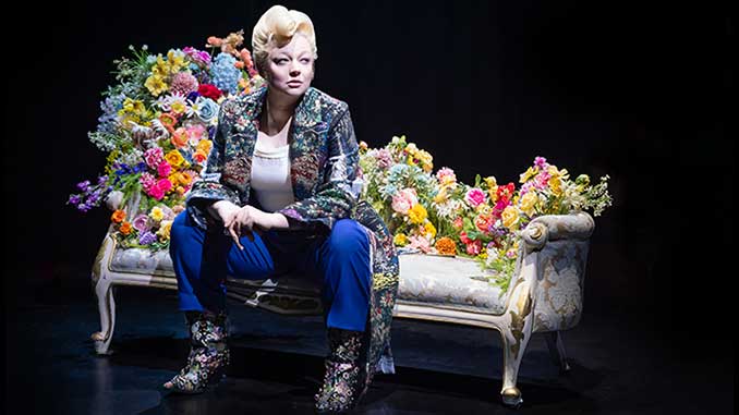 Sarah Snook stars in The Picture of Dorian Gray photo by Marc Brenner