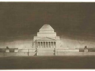 The winning design by Philip Hudson and James Wardrop courtesy of the Shrine of Remembrance