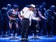 Myles Frost as Michael Jackson in the original Broadway production of MJ photo by Matthew Murphy