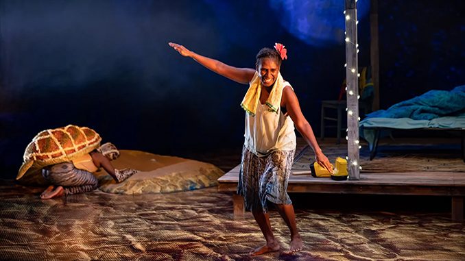 WARU Aba Bero The Turtle and Elma Kris Storyteller photo by Daniel Boud