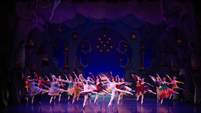 Artists of the Queensland Ballet in The Nutcracker photo David Kelly