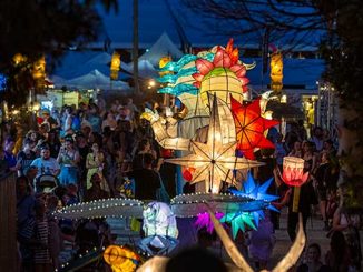 Lantern Parade at Woodford Folk Festival photo by Joseph May