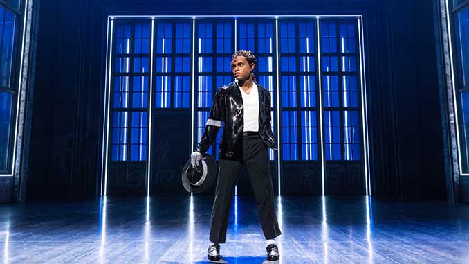 MCG Roman Banks as MJ in MJ The Musical photo by Matthew Murphy