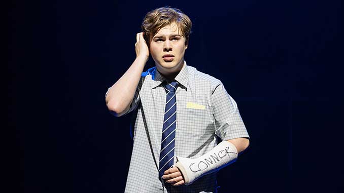 MCG STC Beau Woodbridge in Dear Evan Hansen photo by Daniel Boud