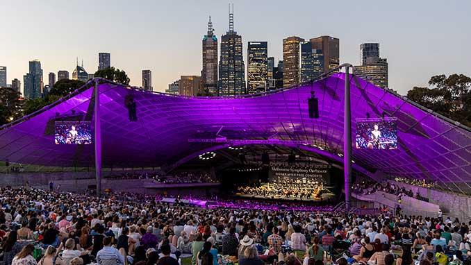 Melbourne Symphony Orchestra at the Sidney Myer Music Bowl