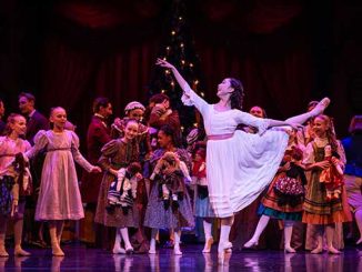 Queensland Ballet The Nutcracker Kaho Kato as Clara photo by David Kelly