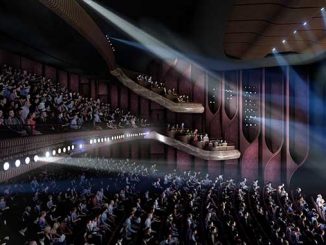 Foundation Theatres Render of the new Broadway style theatre