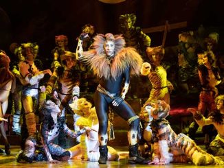 CATS Rum Tum Tugger and 2022 International Tour Company photo by Alessandro Pinna