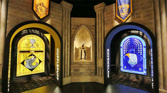 Installation view of Harry Potter: The Exhibition (supplied)