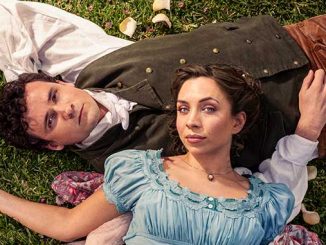 Queensland Theatre Pride & Prejudice Andrew Hearle and Maddison Burridge photo by Sam Scoufos