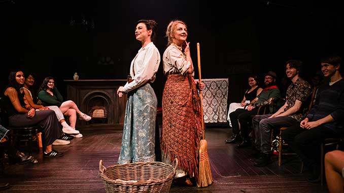 QT Laura Bunting and Naomi Price in Calamity Jane photo by Morgan Roberts