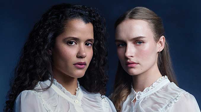 STC Picnic at Hanging Rock Kirsty Marillier and Olivia De Jonge photo by Derek Henderson