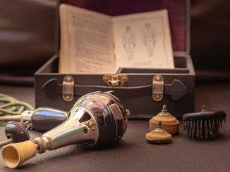 Antique 1915 medicinal electrical vibrator body massager