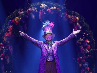 Cirque Alice Jeff Hobson as The Mad Hatter photo by Peter Wallis