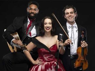 Opera Queensland Are You Lonesome Tonight Marcus Corowa Gabrielle Diaz and Jonathan Hickey photo by Dylan Evans