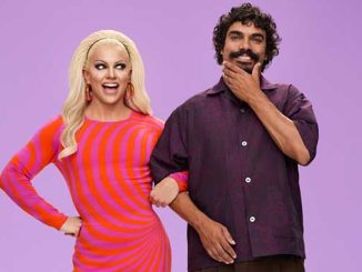 SBS Courtney Act and Tony Armstrong photo by Nick Wilson
