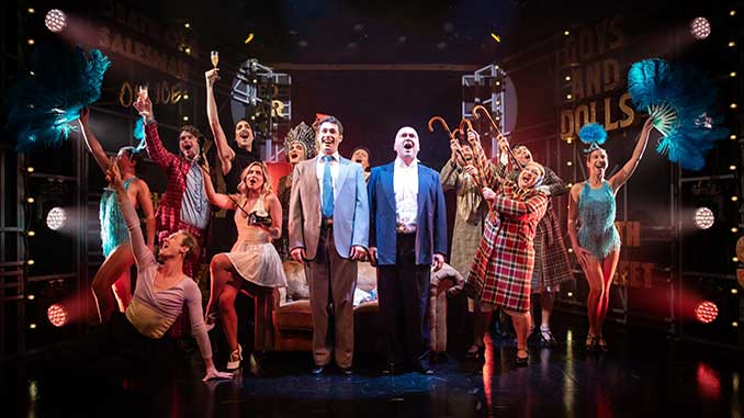 The Full Company of The Producers at the Hayes Theatre Co photo by Grant Leslie