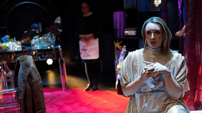 The Maids Natasha Vickery photo by Nathan Smith Photography