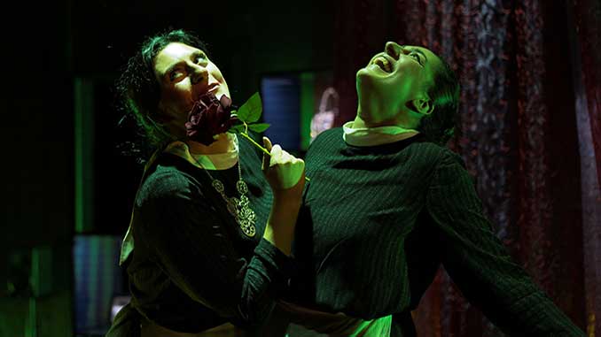 The Maids Sophia Marzano and Christina Falsone photo by Nathan Smith Photography