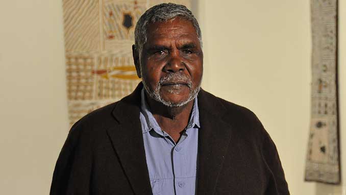 Djambawa Marawili photo by Rhonda Dredge